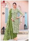 Bella Vol 11 By Ganpati Pure Cotton Printed Dress Material 